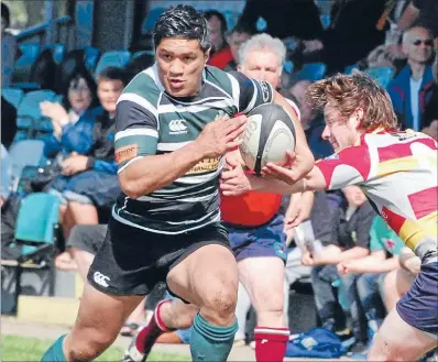  ?? Photo: SUPPLIED ?? RETURNING HOME: Rewiti (Woody) Vaimoso is coming back to New Zealand and bringing his rugby skills
