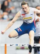  ?? Photo / AP ?? Olympic champion Karsten Warholm of Norway has been battling injury.