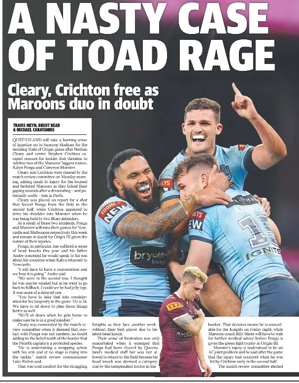 A NASTY CASE OF TOAD RAGE - PressReader
