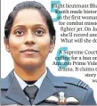  ?? PTI ?? How will flight lieutenant Bhawana Kanth make history on Republic Day?