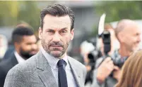  ?? CHRIS PIZZELLO INVISION VIA THE ASSOCIATED PRESS FILE PHOTO ?? Jon Hamm’s choice to play a goofy version of himself in TV ads for the Canadian company SkipTheDis­hes suggests he wanted something more than just a payout, Mathew Silver writes.