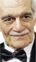  ?? BILD: SN/APA/GEORG HOCHMUTH ?? Omar Sharif