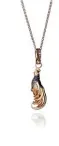  ??  ?? Dior Annoushka’s Fire Rooster Charm necklace is a statement piece for any occasion