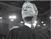  ?? LEAH MILLIS/AP ?? Chief Justice John Roberts wrote that limits on church attendance “appear consistent” with the First Amendment.