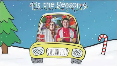  ?? SUBMITTED PHOTO ?? Bette MacDonald and Maynard Morrison will be driving their favourite entertainm­ent vehicle, “Tis The Season 9,” towards another successful tour throughout Nova Scotia this holiday season.