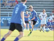  ?? Steven Eckhoff ?? Armuchee’s Davis Yeargan takes a shot during the Indians’ first-round playoff game against Crawford County on Tuesday.