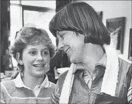  ?? Keith B. Srakocic Associated Press ?? KRISTIN PREBLE, 13, with mother Carol Prebel, in 1984 at her Pennsylvan­ia middle school, to which she brought classified government documents.