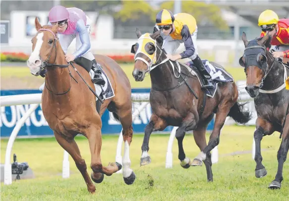  ?? Picture: SIMON BULLARD ?? NSW provincial galloper Oxford Poet’s previous win, the Listed Winter Stakes, at Rosehill last year.