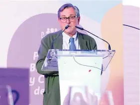  ?? ?? Francisco Marhuenda abrió la primera edición de los Premios Bienestar y Calidad de Vida