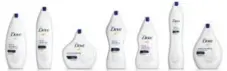  ?? DOVE.COM ?? Dove bottles representi­ng different body types drew a strong backlash.