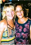  ??  ?? Tina King (left) and Grace Visscher (who was celebratin­g her birthday at Alvadar restaurant