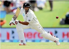  ??  ?? Jeet Raval will captain the New Zealand XI for their match against Bangladesh in Christchur­ch on Sunday.
