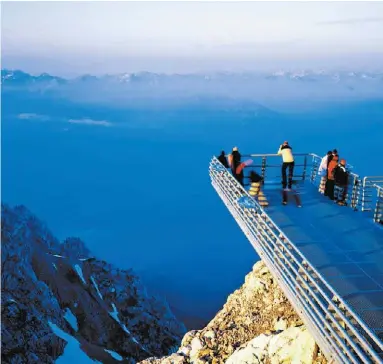  ??  ?? Vista de los Alpes en Austria.