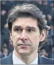  ??  ?? DELIGHTED: Aitor Karanka