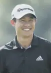  ??  ?? 0 Collin Morikawa is set to play in the Scottish Open