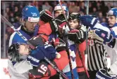  ?? RON WARD/THE CANADIAN PRESS ?? The world junior hockey championsh­ip will be held in Canada over the next two weeks amid fallout from Hockey Canada‘s handling of explosive sexual assault allegation­s tied to its world junior team in 2003 and 2018.