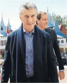  ?? FOTO: EFE ?? Respaldo a Macri subió 5 puntos entre julio y septiembre.