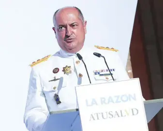  ?? LUIS DÍAZ ?? Ángel García Benavente, teniente coronel de la UME