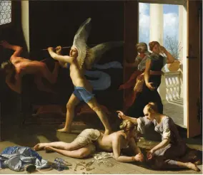  ??  ?? 1. The Conversion of Mary Magdalene, c. 1661–62, Guido Cagnacci (1601–63), oil on canvas,
229.2 × 266.1cm. Norton Simon Museum, Pasadena