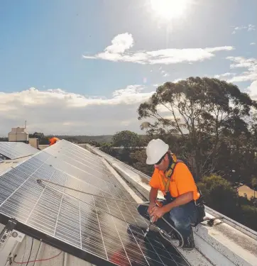  ?? BRIGHT FUTURE: North Queensland is in the perfect position to benefit from clean energy industries. ??