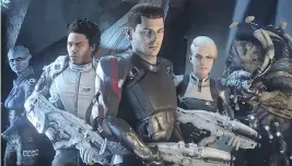  ??  ?? Mass Effect: Andromeda from Canadian developer BioWare is one of the most hotly anticipate­d releases of the year.