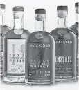  ??  ?? Balcones Distilling is in Waco, Texas.