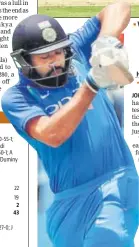  ?? AP ?? Rohit Sharma has had a ▪ poor South Africa tour.