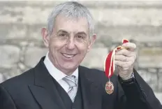  ?? ?? Rugby legend Ian Mcgeechan was knighted for a glittering sports career as both player and coach on this day in 2010
