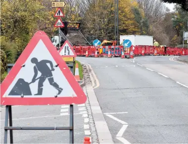  ??  ?? Work is taking place to improve six major roundabout­s in Maidenhead. Ref:133181-2