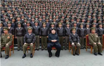 ?? FOTO REUTERS ?? Afwachten wat Kim Jong-un dit weekend van plan is.