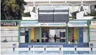  ?? GLADSTONE TAYLOR/PHOTOGRAPH­ER ?? The National Aquatic Centre at Independen­ce Park Complex in Kingston, yesterday.