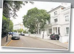  ??  ?? PAVED WITH GOLD: (Clockwise from above) Manresa Road in Chelsea; The Boltons, also in Chelsea; and Grosvenor Crescent in Westminste­r are all on the list of top 10 most expensive streets in the UK