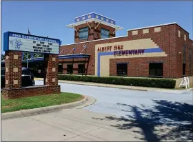  ?? (Arkansas Democrat-Gazette/Thomas Saccente) ?? Albert Pike Elementary School in Fort Smith will be renamed Park Elementary School in time for the 2021-22 school year.