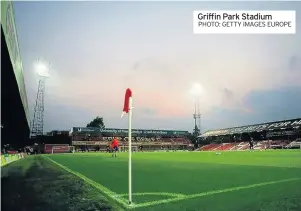  ??  ?? Griffin Park Stadium