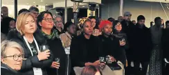  ?? Picture: John Liebenberg ?? Guests at the Sunday Times Literary Awards listen to one of the speakers.