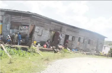  ?? (Mariah Lall photo) ?? The Byberabo living quarters as seen from the road