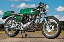  ??  ?? Top Left: After success with offroad bikes and chassis kits, the Rickmans branched out into road bikes like this 1973 Rickman Triumph Bonneville