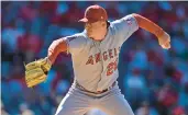  ?? DERIK HAMILTON/AP ?? The Angels’ Aaron Loup in action during a game against the Phillies on June 5 in Philadelph­ia.