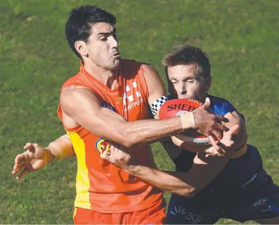  ?? Picture: AAP IMAGE ?? Matt Rosa says the Suns’ win over West Coast at the weekend was a massive turning point for their season,