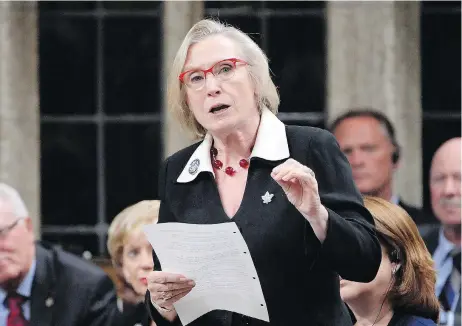  ?? ADRIAN WYLD / THE CANADIAN PRESS ?? Crown-Indigenous Relations Minister Carolyn Bennett has been asked to extend the inquiry into missing Indigenous women another two years.