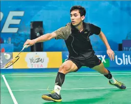  ?? GETTY ?? Lakshya Sen won the singles title and was the lone bright spot in team event of Asian Junior meet.