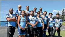  ?? PHOTO: SUPPLIED ?? The Taranaki Toa team are heading to IronMan 2018.