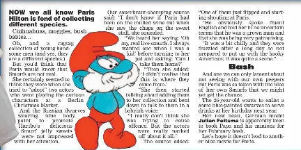 Paris Blue Smurf Insult Pressreader