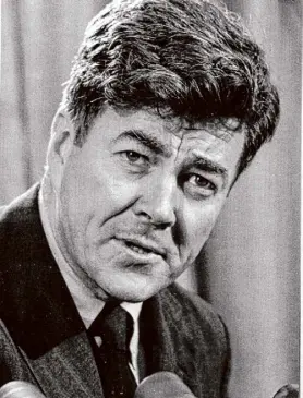  ?? United Press Internatio­nal 1973 ?? Pete McCloskey was reelected to the House seven times before giving up his seat for an unsuccessf­ul Senate bid.