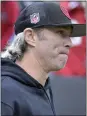  ?? PHELAN M. EBENHACK — AP ?? Nick Sorensen, who has been promoted to defensive coordinato­r, joined the 49ers coaching staff in 2022.