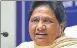  ?? ?? BSP chief Mayawati
