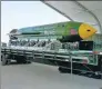  ?? REUTERS ?? The GBU-43 Massive Ordnance Air Blast bomb is nicknamed “the mother of all bombs”.