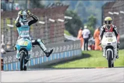  ??  ?? EL LÍDER. Joan Mir aumenta su ventaja en la clasificac­ión de Moto3.