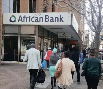  ?? | SIMPHIWE MBOKAZI African News Agency (ANA) ?? AFRICAN Bank returned to profit last year and reported that operating profit had declined significan­tly in 2016 owing to lower gains on bond buybacks.