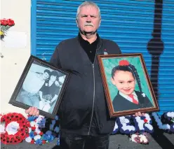  ??  ?? Charlie Butler, whose niece Evelyn Baird, her partner Michael Morrison, and her child Michelle Baird, aged just seven, were killed in the Shankill bomb